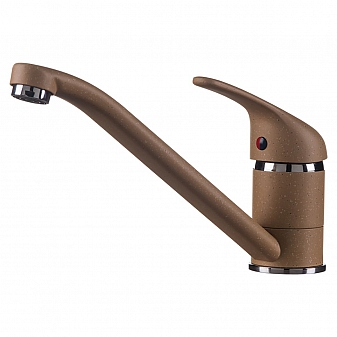 Смеситель для кухни Rossinka Y40-21-Beige бежевый