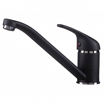 Смеситель для кухни Rossinka Y40-21-Black черный