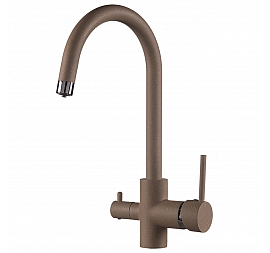 Смеситель для кухни Rossinka Z35-28-Sand песочный