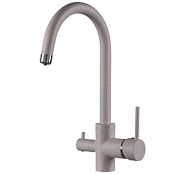 Смеситель для кухни Rossinka Z35-28-White белый