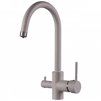 Смеситель для кухни Rossinka Z35-28-White белый