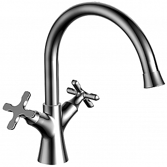 Смеситель для умывальника Lemark Duetto LM5706C