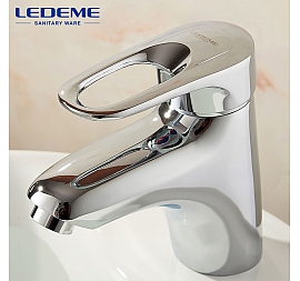 Смеситель для умывальника Ledeme H04 L1004