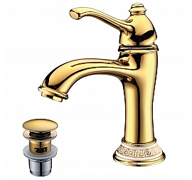 Смеситель для умывальника Lemark Greek LM5506GG