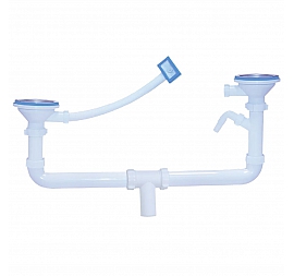 Сифон для кухонной мойки Iddis 021UPS0i84