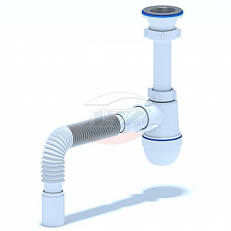 Сифон для кухонной мойки Ани Пласт C0105
