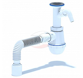 Сифон для кухонной мойки Ани Пласт A2010