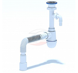 Сифон для кухонной мойки Ани Пласт C0315