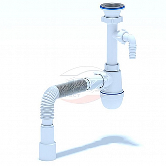 Сифон для кухонной мойки Ани Пласт C0315