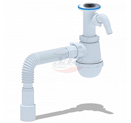 Сифон для кухонной мойки Ани Пласт A2015