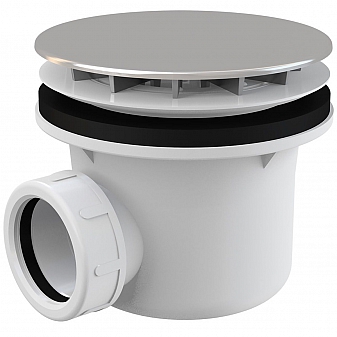 Сифон для душевого поддона AlcaPlast A49CR d90 мм