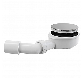 Сифон для душевого поддона AlcaPlast A491CR d90 мм