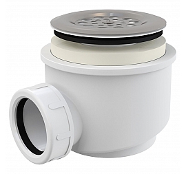 Сифон для душевого поддона AlcaPlast A46-60 d60 мм