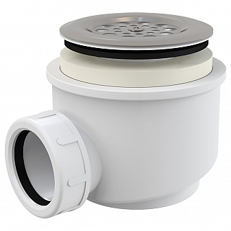 Сифон для душевого поддона AlcaPlast A46-60 d60 мм