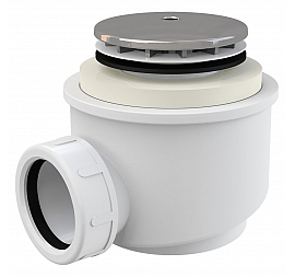 Сифон для душевого поддона AlcaPlast A47CR-50 d50 мм