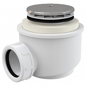 Сифон для душевого поддона AlcaPlast A47CR-50 d50 мм