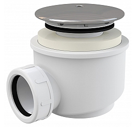 Сифон для душевого поддона AlcaPlast A47CR-60 d60 мм