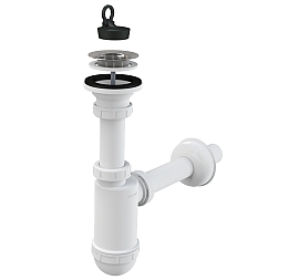 Сифон для умывальника AlcaPlast A411