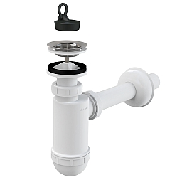 Сифон для умывальника AlcaPlast A410