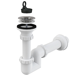 Сифон для умывальника AlcaPlast A412