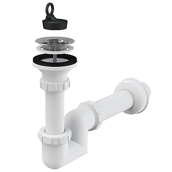 Сифон для умывальника AlcaPlast A412