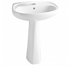 Умывальник Vitra Normus 9600B003-7650 55 см с пьедесталом