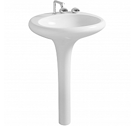 Умывальник Vitra Instanbul 4261B403-0041 60 см с пьедесталом