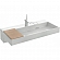 Умывальник Jacob Delafon Terrace EXC112-00 100 см