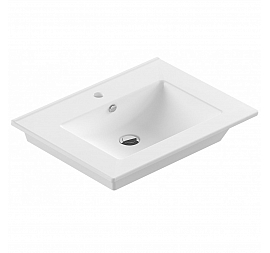 Умывальник Sanita Luxe Quadro QDR75SLWB01 75 см