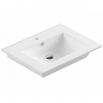 Умывальник Sanita Luxe Quadro QDR75SLWB01 75 см