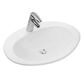 Умывальник Jacob Delafon Ovale Dessus E1273-00 63 см