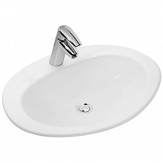 Умывальник Jacob Delafon Ovale Dessus E1273-00 63 см