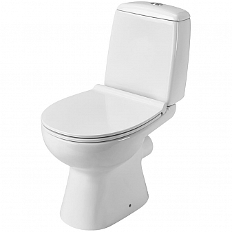 Унитаз-компакт Santek Цезарь 1.WH30.2.415 тонкое сиденье микролифт