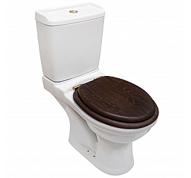 Унитаз-компакт Della Boston Oak Bronze DE721090123 микролифт