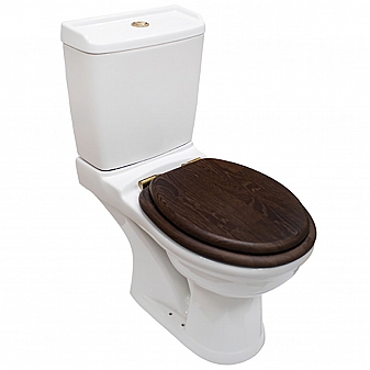 Унитаз-компакт Della Boston Oak Bronze DE721090123 микролифт