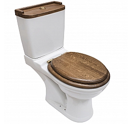 Унитаз-компакт Della Boston Oak Bronze DE721090124 микролифт