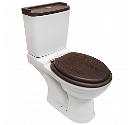 Унитаз-компакт Della Boston Oak Bronze DE721090125 микролифт