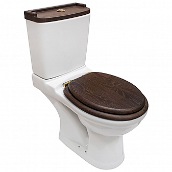 Унитаз-компакт Della Boston Oak Bronze DE721090125 микролифт