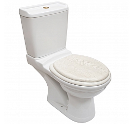 Унитаз-компакт Della Boston Oak Bronze DE721090126 микролифт