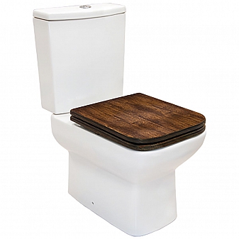 Унитаз-компакт Della Quattro Oak DE521090022 микролифт