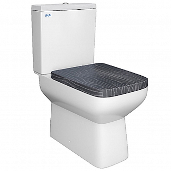 Унитаз-компакт Della Quattro Wood DE511090022 микролифт