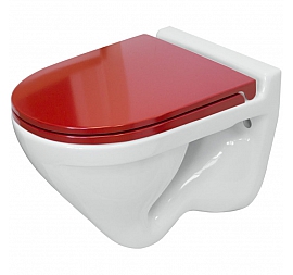 Унитаз подвесной Sanita Luxe Attica Color Red ATCSLWH0111