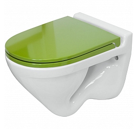 Унитаз подвесной Sanita Luxe Attica Color Green ATCSLWH0113