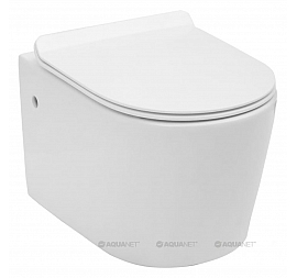 Унитаз подвесной Aquanet Atago BL-104N-WHT