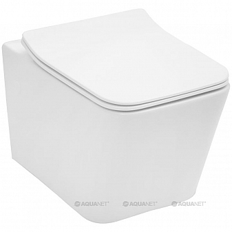 Унитаз подвесной Aquanet Tavr BL-103N-WHT