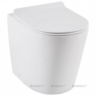 Унитаз приставной Aquanet Atago-F BL-104N-FST