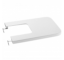 Крышка для биде Roca Inspira Square 80653200B микролифт