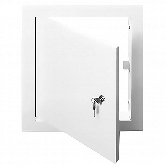 Сантехнический люк Делайт ЛТМЗ 20х30 см на замке (сталь 0.8 мм)