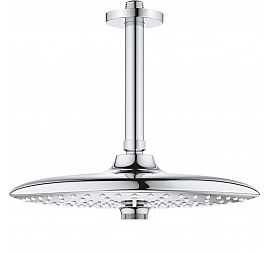 Верхний душ Grohe Euphoria 260 SmartControl 26460000 с потолочным душевым кронштейном 142 мм
