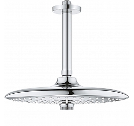 Верхний душ Grohe Euphoria 260 SmartControl 26461000 с потолочным душевым кронштейном 142 мм